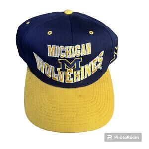 VTG Michigan Wolverines Baseball‎ Hat Cap Adjustable NCAA U of W 1984